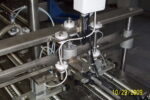 B.Mek – Dettaglio sistema di dosaggio per farcitura Componenti meccanici e pneumatici di un sistema B.Mek per dosaggio e farcitura